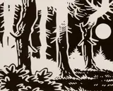 Paul Morrison, Nightshade, 2003, India ink on paper
