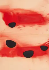 Manfred Muller, Untitled, 2005, 3 works: each mixed media on paper. Each