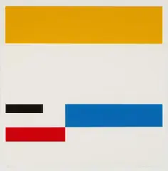 Jo Niemeyer, Untitled, Colour silkscreen on paper