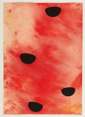 Manfred Muller, Untitled, 2005/2006, 3 works: each mixed media on paper. Each