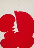 Markus Prachensky, Untitled, Colour silkscreen on card