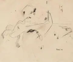 Untitled by Larry Rivers, 1958, Graphite on card, offered Dec 2018