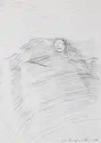 Gerhard Rühm, Untitled, 1998, Pencil on card