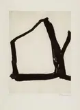 Emil Schumacher, Untitled, 1964, 4 works: each etching on card. Each