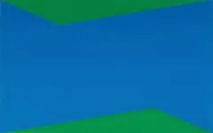 Long Journey by Leon Polk Smith, 1979-1987, 2 works: each colour silkscreen on card. Each, sold Dec 2018