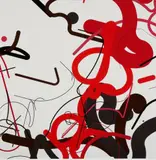 Zdeněk Sýkora, Phase Nr. 31, 1989, Colour silkscreen on card