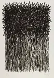 Günther Uecker, Baum, 1993, Lithograph on card