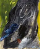Asger Jorn, The blue bird