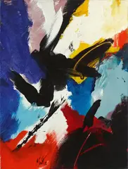 Jean Miotte, Untitled, 1999, Acrylic on canvas