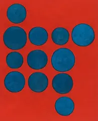 Jean Leppien, Untitled, 1966, Oil on canvas