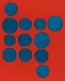 Jean Leppien, Untitled, 1966, Oil on canvas