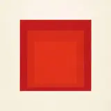 EK ID (Aus: Homage to the Square) by Josef Albers, 1970, Colour silkscreen on card, sold Dec 2018