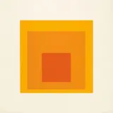 EK IE (from: Homage to the Square) by Josef Albers, 1970, Colour silkscreen on card, sold Dec 2018
