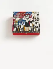 Dorothy Iannone, Narrowly avoided disasters, 1976, Felt tip pen and gouache on wooden box