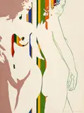 Werner Berges, Schön, Schön, 1971, Mixed media and foil collaged on card
