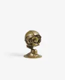 Fritz Koenig, Kugelkaryatide N.Y., 1968, Bronze with golden brown patina