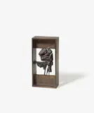 Fritz Koenig, Gerahmtes Paar I, 1964, Bronze with golden brown patina