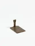 Fritz Koenig, Kleines Kniendes Paar, 1976, Bronze with golden brown patina