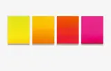 Rupprecht Geiger, Multiples Modulationen (citron, gelb, orange, pink)