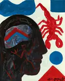 Untitled by A. R. Penck, Around 1994/1995, Acrylic on canvas, sold Dec 2018