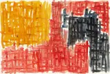 Günther Förg, Untitled, 2001, Watercolour on card