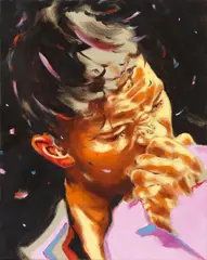 Stüber by Norbert Bisky, 2009, Oil on canvas, sold Dec 2018