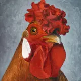 Karin Kneffel, Untitled, 1996, Oil on canvas