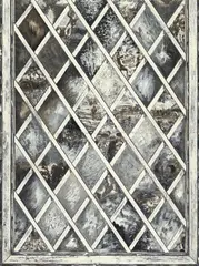 Marcel Odenbach, Durchblick, 1988, Acrylic, gouache and graphite on card collaged with illustrating paper (4 sheets mounted together)