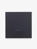 Turi Simeti, Un ovale nero, 1978, Acrylic on textured canvas