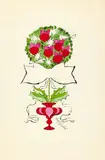 Andy Warhol, Christmas Topiary, Around 1957, India ink and lithograph, watercoloured, on card