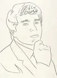 Andy Warhol, Frieder Burda, Around 1980, Graphite on card