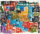 Untitled by Günther Förg, 2007, Acrylic on canvas, sold Dec 2018