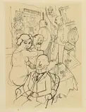George Grosz, Berliner Salon
