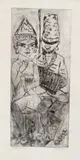 Max Beckmann, Kasbek, 1923, Etching on firm hand-made wove paper