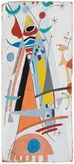 Max Ackermann, Untitled, Tempera and pencil on artist's board