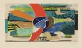 Georges Braque, Oiseau multicolore, Circa 1950, Colour aquatint etching on wove paper with watermark "BFK RIVES"