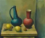 Julius Heinrich Bissier, Kleines Stilleben