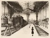 Paul Delvaux, The station