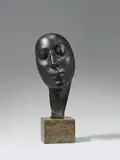 Joseph Enseling, Bildnis einer Frau - Mondscheinsonate, 1919, Bronze mask