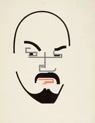Lenin by Walter Dexel, Circa 1933/1970, Tempera and India ink over pencil on firm card, offered Nov 2018