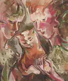 Hannah Höch, Zwei Mädchen mit Katze