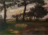 Otto Modersohn, Abendstimmung