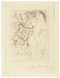 Pablo Picasso, Diana et Actéon transformé en cerf