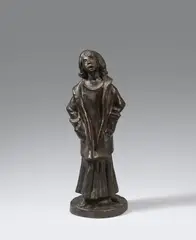 Otto Pankok, Nuna stehend, 1949, Bronze