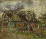 Christian Rohlfs, Bauernkate (Schleswig-Holsteiner Kate)
