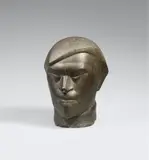 Emy Roeder, Bildnis Karl Schmidt-Rottluff, 1955/1956, Bronze sculpture