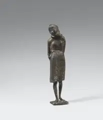 Hans Wimmer, Rumänisches Mädchen, 1945, Bronze