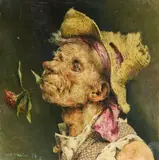 Gert Heinrich Wollheim, Mann mit Hut