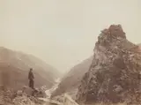 Vittorio Sella, Klein Fleissthal vom Seebichl, 1896, Albumen print