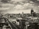 Rheinufer, Blick von Deutz aus by August Sander, 1935, Gelatin silver print, printed early 1950s, sold Nov 2018